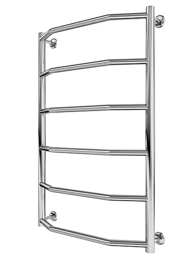 Водяна рушникосушка Mario Inox Трапеція 770x530/500 1.8.044619.P, Хром, нижнее - фото 1