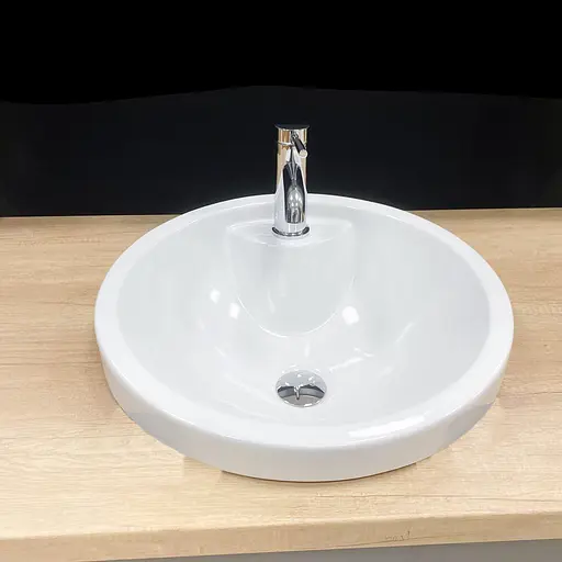 Умивальник VBI Pianette white врізний VBI-018015, Білий - фото 5