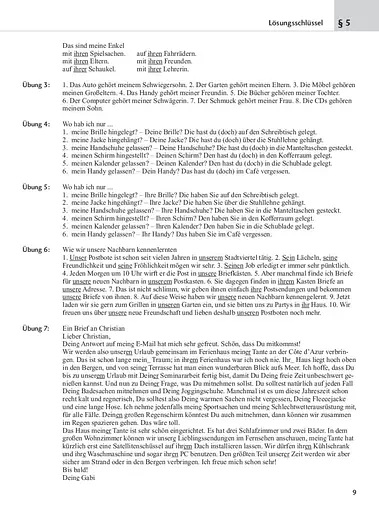 Lösungsschlüssel zum Lehr- und Ubungsbuch der deutschen Grammatik. Aktuell - фото 3