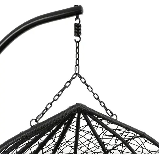 Підвісне крісло-кокон Di Volio Foggio двомісне чорний - фото 9