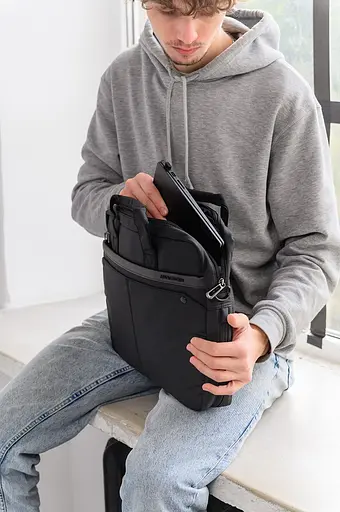 Сумка для ноутбука 15,6 дюймов Mark Ryden MR8001D (Черный) - фото 7