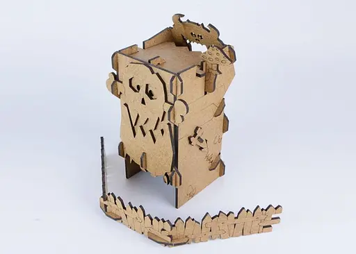 Аксесуар Вежа для кубиків Pandora's Box Studio Тотем Орків Dice Tower Orc Totem (LP001-064) - фото 2