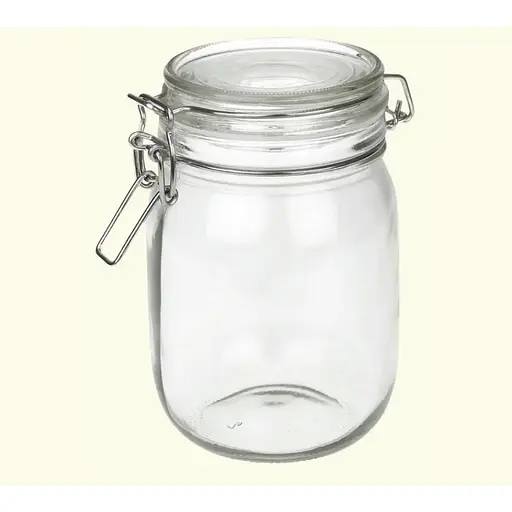 Ємність Vittora скляна з бугельним замком 1000 мл VT-7410 (124992) - фото 2