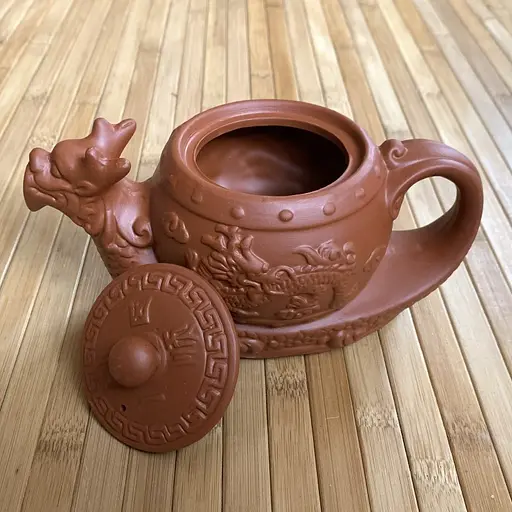 Чайник из иссийской глины Драконы 400 мл - фото 3