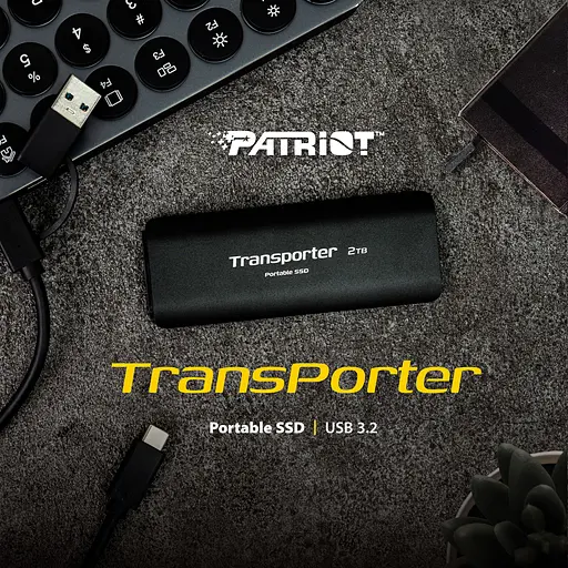 Внешний SSD накопитель Patriot Transporter 4TB (PTP4TBPEC) [141533] - фото 9