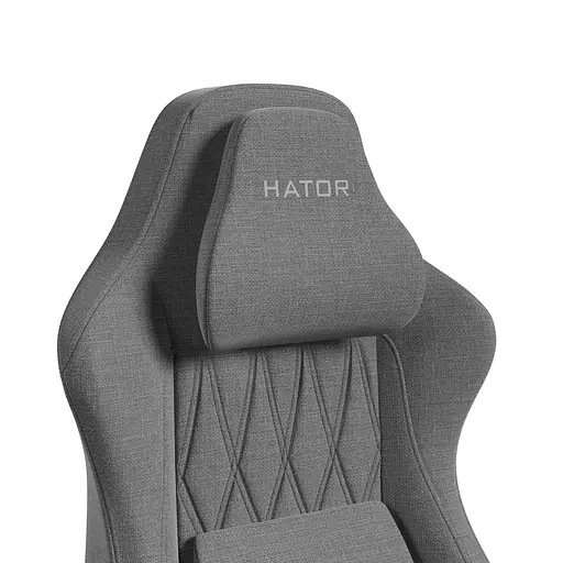 Ігрове крісло HATOR Darkside 3L Fabric Grey (HTC3016L) - фото 9