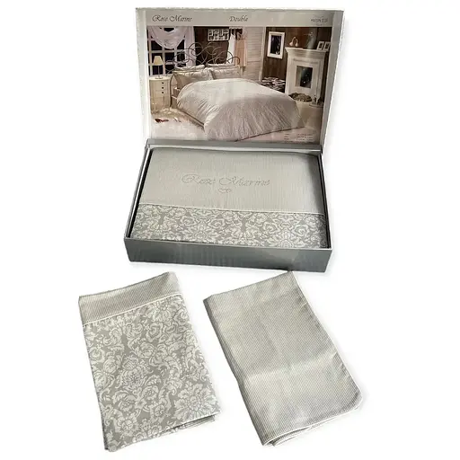 Постільна білизна Maison D’or Rose Marine Grey Сатин Преміум Maison D'or pbe0051897 - фото 2