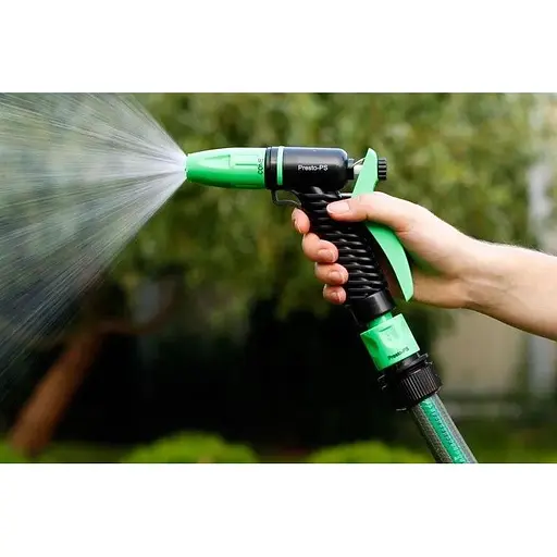 Пістолет для поливання пластиковий Presto-PS насадка на шланг (2100) - фото 5