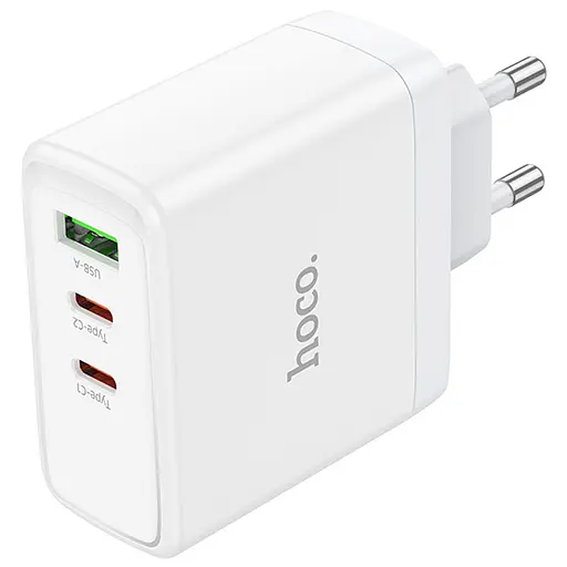 МЗП Hoco N30 Glory PD65W (2Type-C/1USB) White - фото 5