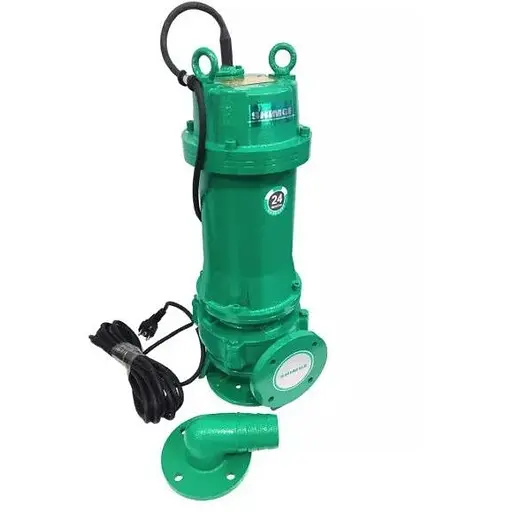 Дренажно-фекальний насос SHIMGE 50WQD1.5QG з ножем, Hmax=16 м, Qmax=417 л/хв - фото 1