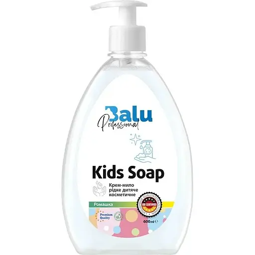 Крем-мило рідке Balu Kids Soap Ромашка дитяче косметичне 600 мл