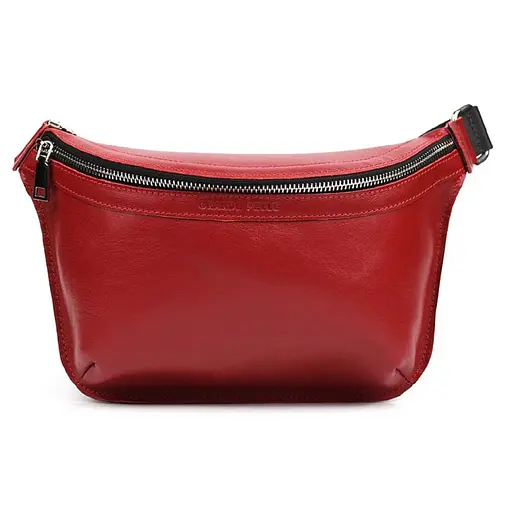 Шкіряна сумка Grande Pelle 20х15х7 см sum0028562 - фото 4