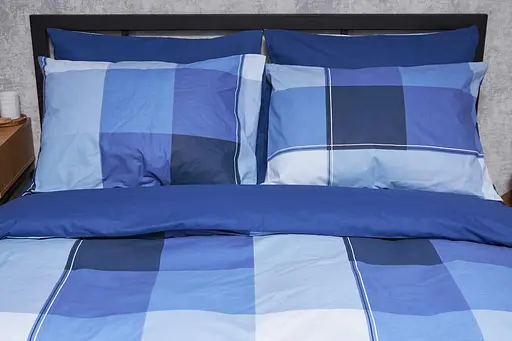 Набор наволочек Moon&Star Бязь Gold Люкс Finland Blue 60х60 см 2 шт - фото 1