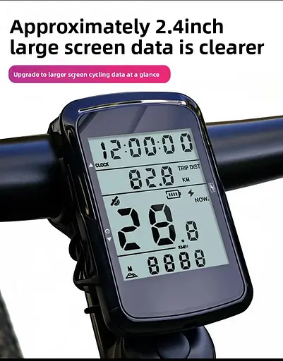 Велокомпьютер аккумуляторный GPS MB-003 LCD-2.4" подсветка экрана (14 функций) - фото 7