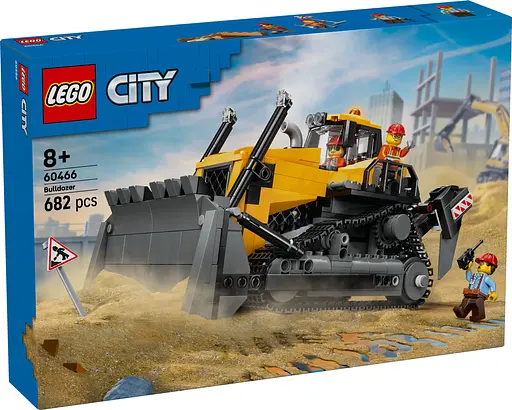 Конструктор LEGO City Желтый бульдозер 682 детали (60466) - фото 2