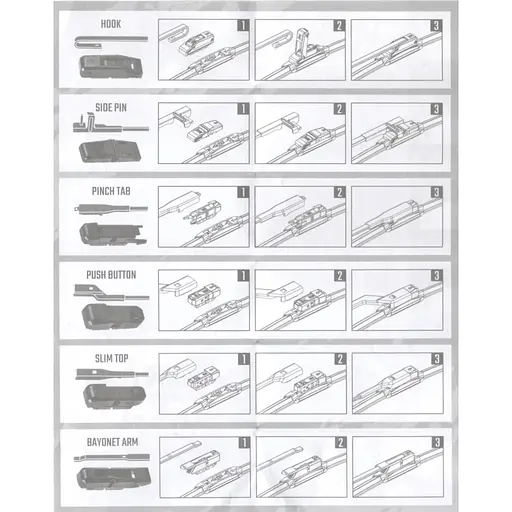 Щітка склоочисника WINSO PRO SHADOW 650мм (117650) - фото 3