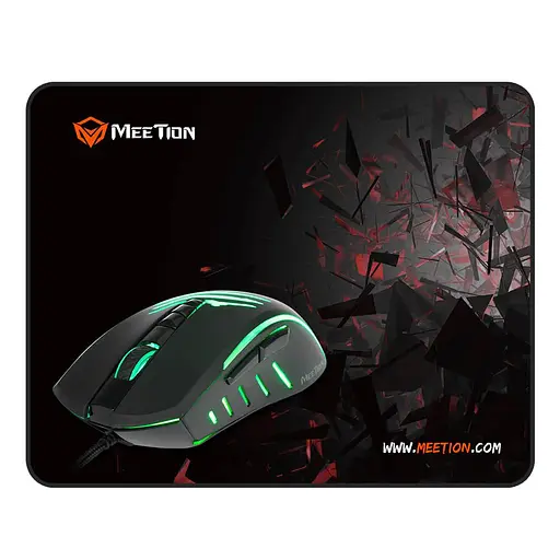 Набір миша та ігрова поверхня MeeTion MT-CO11 Gaming Combo 2 в 1 Mouse and MousePad - фото 2