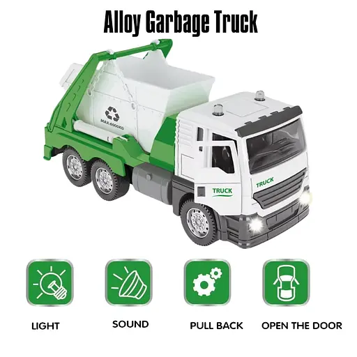 Спецтехника металлическая, CLM81K, свет, звук (В ассортименте) - фото 2