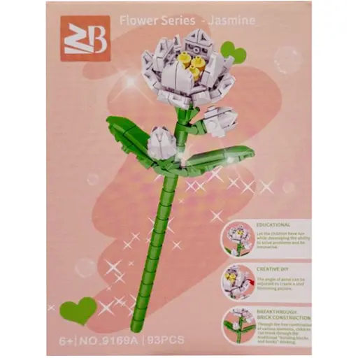 Конструктор детский Jasmine Bambi 9119A-9169A 93 детали - фото 1