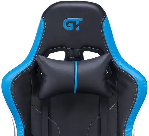 Геймерское кресло GT Racer черное с синим (X-2528 Black/Blue) - фото 10