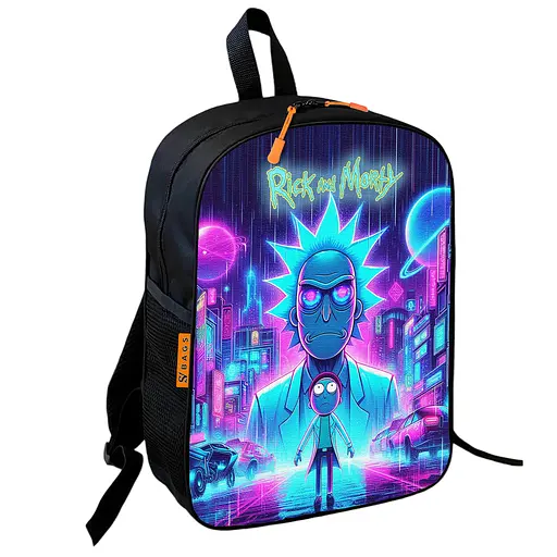 Рюкзак школьный детский Рик и Морти «Rick and Morty» 36х27 см для мальчика (01089)