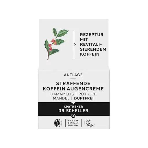 Крем Dr. Scheller для шкіри навколо очей з кофеїном 15 мл - фото 1