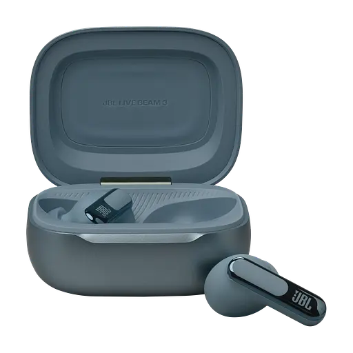 Навушники бездротові JBL Live Beam 3 (JBLLIVEBEAM3BLU) сині - фото 3