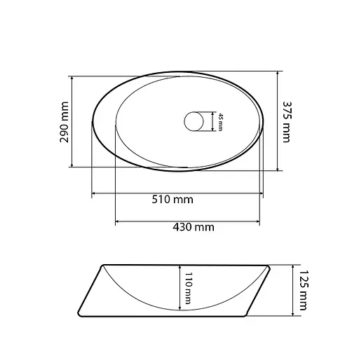 Умивальник VBI Rotello beige onyx matt накладний VBI-017103 - фото 2
