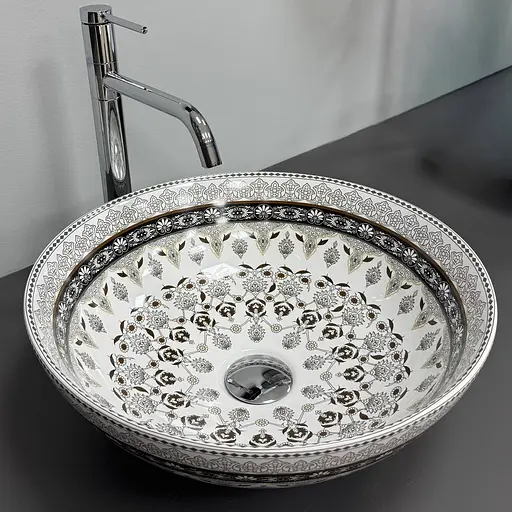 Умивальник VBI Arcile grey накладний VBI-016103, Сірий - фото 6