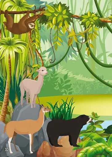 Книжка з наліпками. Тварини - фото 5