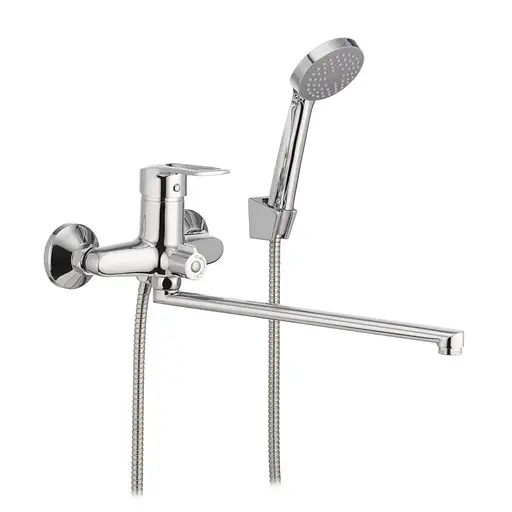 Змішувач для ванни Cron Germes 006 CR0140 Хром - фото 1