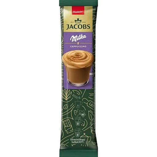 Кофейный напиток Jacobs Milka Cappuccino, 18 г (873831)
