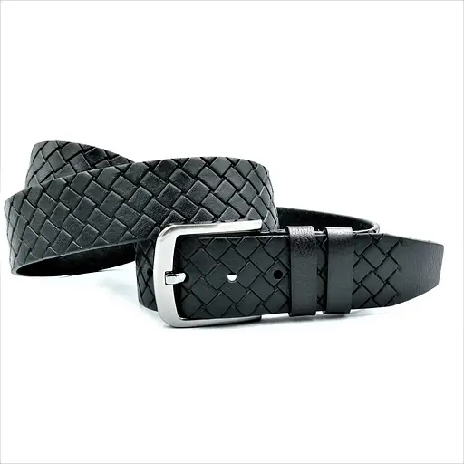 Ремінь шкіряний Le-Mon чоловічий 115-120х4,3 см acs0023755 - фото 4