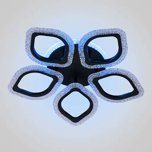 Люстра світлодіодна V K39207-5-TL BK - фото 3