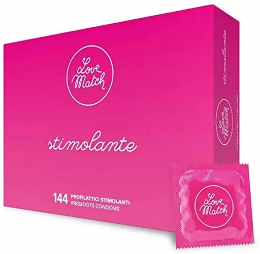 Презервативи Love Match Stimolante 144 шт