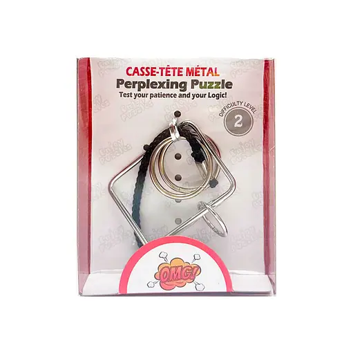 Металева головоломка "Perplexing puzzle" Bambi 5562D-22, 2 складність - фото 1