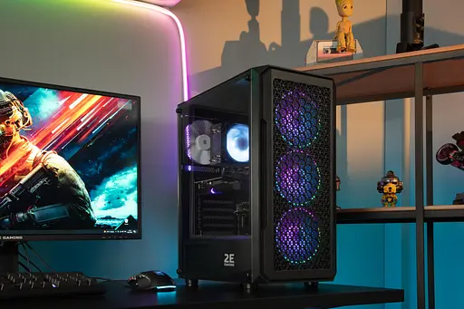 Комп’ютер персональний 2E Complex Gaming AMD R5-5500 16Gb F1TB NVD3060-8 B550 G338 600W FreeDos - фото 5