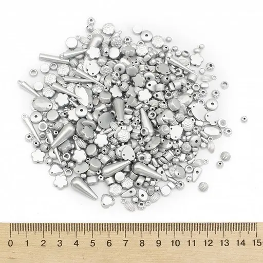 Декоративні намистинки для творчості Dom Busin УТ100031396 в упаковці 145 шт - фото 2