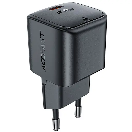 МЗП Acefast A77 mini PD30W GaN (1USB-C) Black - фото 3