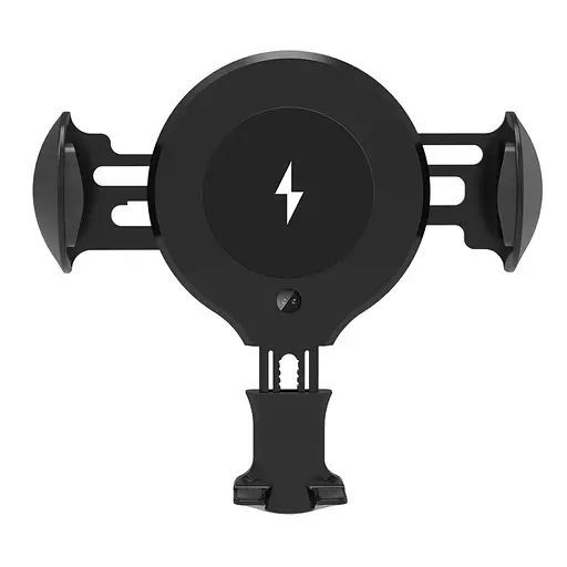 Автодержатель X9 с беспроводной зарядкой 15W черный - фото 6