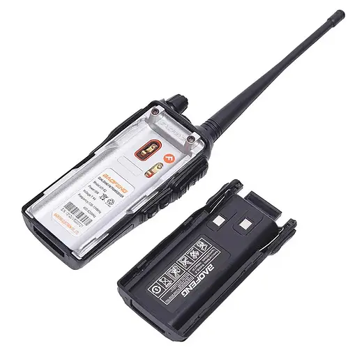 Рація Baofeng UV-82 8W посилена PRO серія VHF/UHF, ліхтар, 2xPTT кнопка, гарнітура, дальність 10км (100832) - фото 7