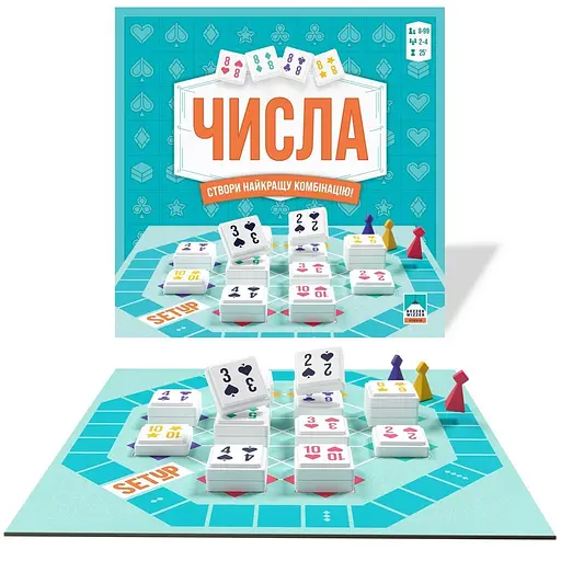 Настільна гра Asmodee Числа - фото 2