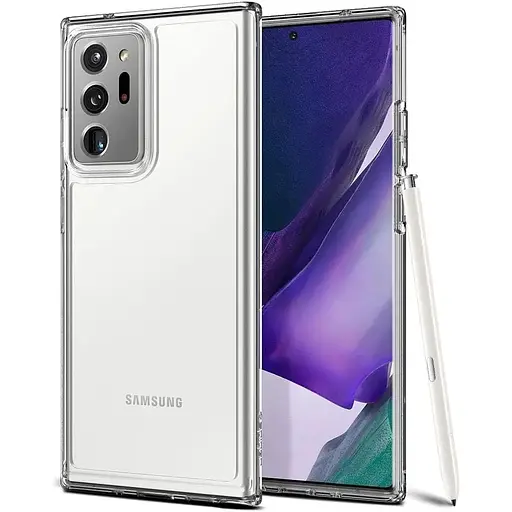 Оригинальный чехол Spigen Ultra Hybrid для Samsung Galaxy Note 20 Ultra (6.9") Crystal Clear (ACS01393) - фото 6
