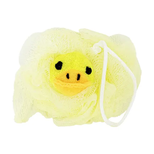 Мочалка для купания малышей Уточка MGZ-0912(Yellow) нейлон