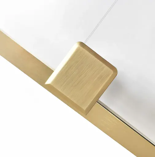 Душевая кабина Rea Montana 110x90 brashed gold KPL-K2514, Универсальная, прозрачная, золотая - фото 5