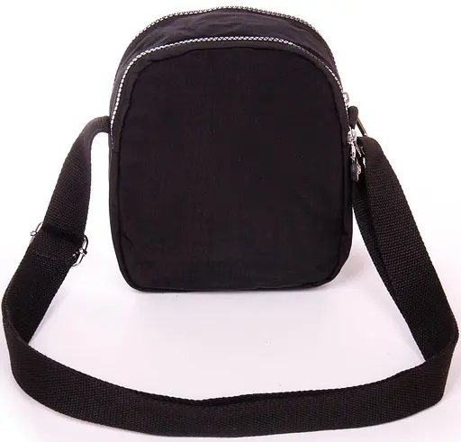Женская сумка-кроссбоди Jielshi текстильная черная sum0028706 - фото 3