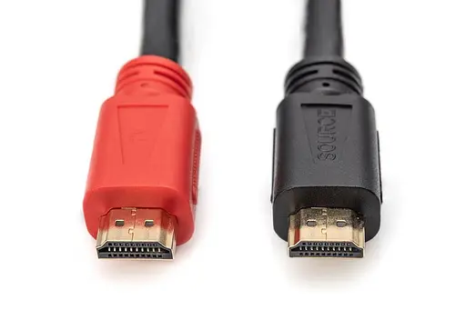 Digitus Кабель HDMI High speed з підсилювачем (AM/AM) 15m, black - фото 4