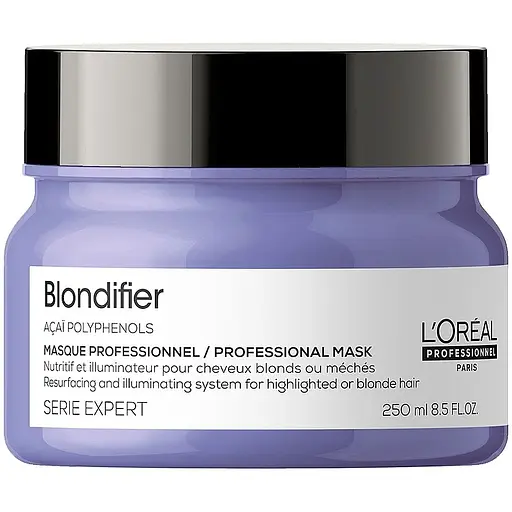 Маска-сяйво для волосся L'Oreal Professionnel Serie Expert Blondifier відновлювальна 250 мл - фото 1