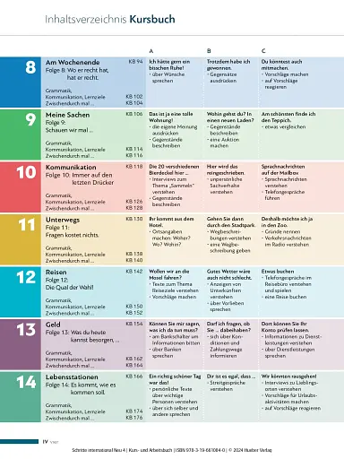 Schritte international Neu 4. Kursbuch und Arbeitsbuch - фото 3