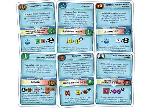 Настільна гра Kilogames Тераформування Марса: Криза (Terraforming Mars: Turmoil) (укр.) + унікальне промо! (12009) - фото 7